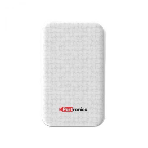 Portronics Power Slice 7 POR-007 7000mAH Lithium Polymer Power Bank (White)