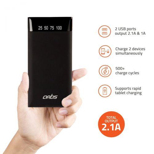 Artis PB10000 mah Slim Power Bank