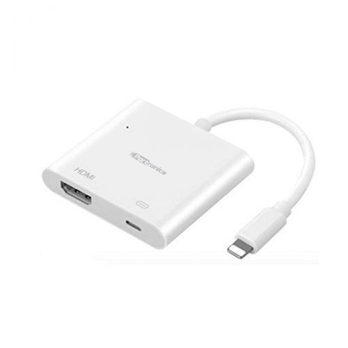 Portronics POR-863 iKONNECT AV HDMI Lightning Adapter for iPhone, iPod or iPad