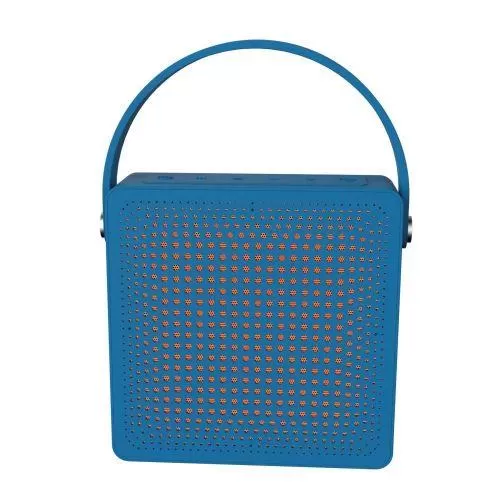 Pebble Heavy Bass Stereo Sound Splashproof Bluetooth Speaker (Blue) BassX Extreme