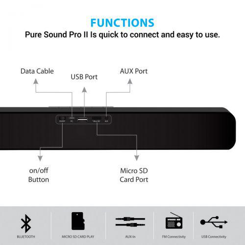 Portronics Pure Sound PRO BT II Portable Speaker