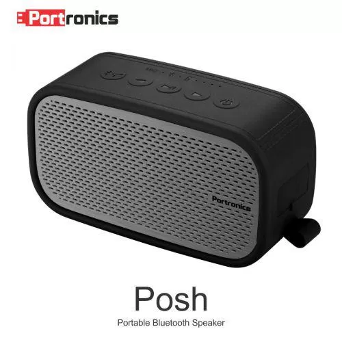 Portronics Posh Speaker (Grey)