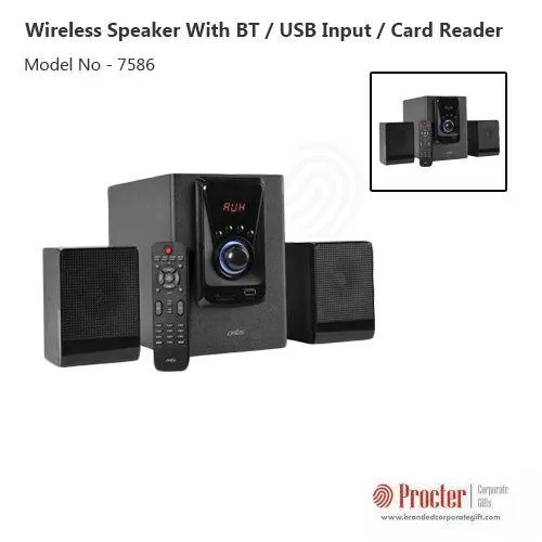 ARTIS MS201 2.1CH WIRELESS SPEAKER WITH BT / USB INPUT / CARD READER / FM