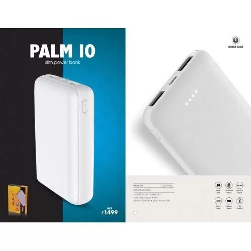 Urban Gear UG-PB02 - Slim Powerbank 10,000mAh