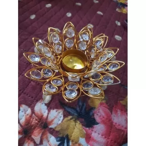 Xelect Metal Stone Diya