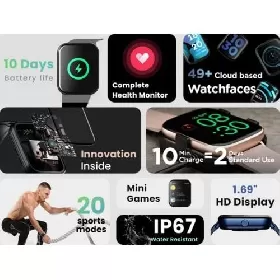  Boult Audio Cosmic Smartwatch 