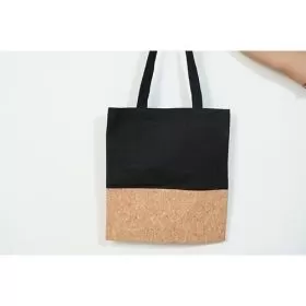Cork & Canvas Black Bag 9C23721
