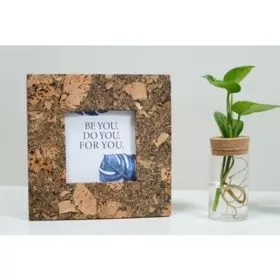 Cork Abstract Photo Frame 9C231401