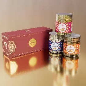 Drybite Almond, Cashew, Raisin Jar Pack