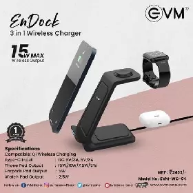 EnDock 3 in 1 Wireless Charger