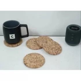 Cork Premium Natural Coaster 9C2304