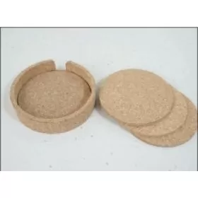 Cork Set Of 4 Coasters 9C2301