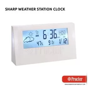 Sharp Weather Station Clock A104
