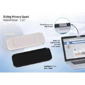 Sliding privacy gaurd webcam cover  thumbnail