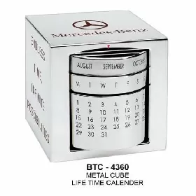 Timeless Stainless Steel Perpetual Calendar