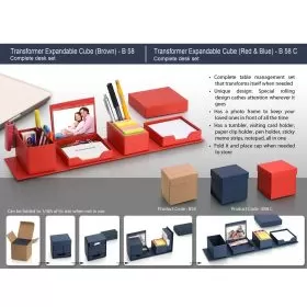 Transformer Expandable Cube Desk Set B58