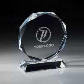 Xeelct Round Crystal Trophy