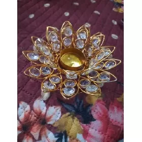 Xelect Metal Stone Diya