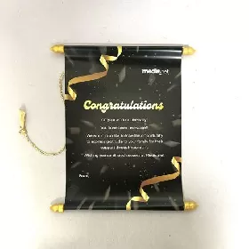 Xelect Printed Scroll Note