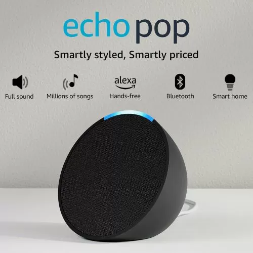 Amazon Echo Pop Alexa enabled Smart Speaker 2