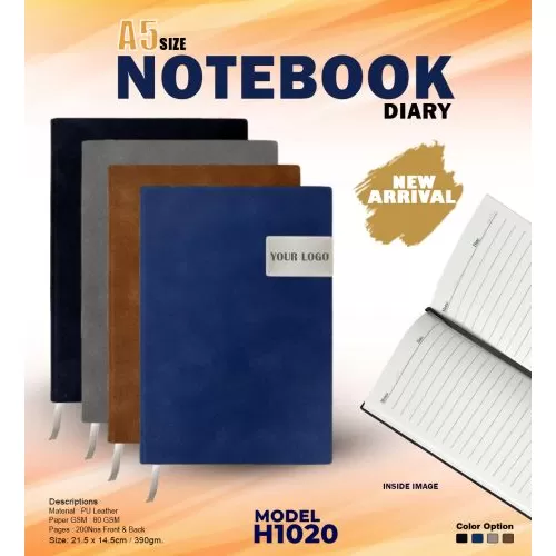 A5 Size Notebook Diary H1020