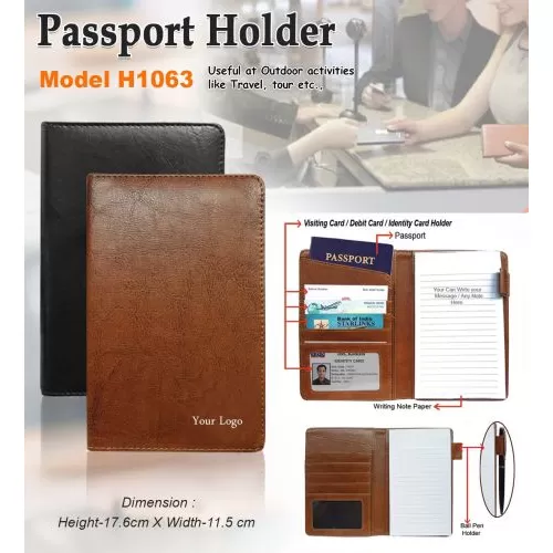  Passport Holder With Multi Uses H1063