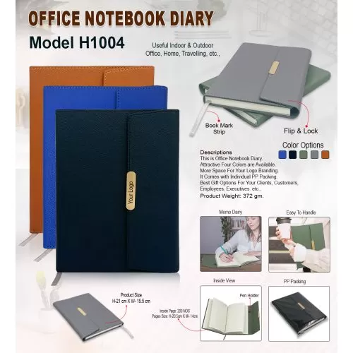 A5 Size Notebook Diary H1014