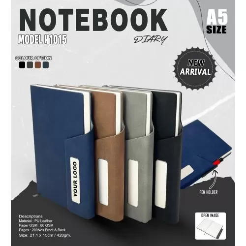 A5 Size Notebook Diary H1015