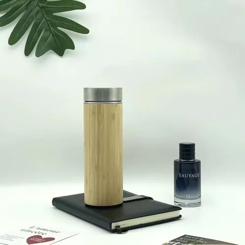 Bamboo & Cork Hot Cold Flask MGH-3163