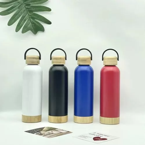 Bamboo & Cork Hot Cold Flask MGH 7030