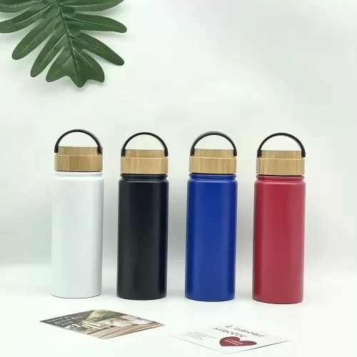 Bamboo & Cork Hot Cold Flask MGH 7031