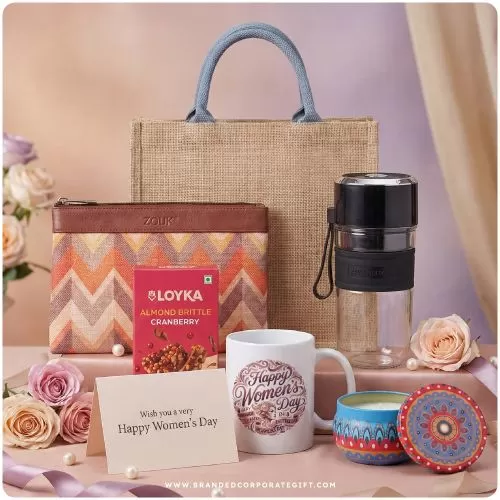 Blend & Bloom Womens Day Gift Hamper