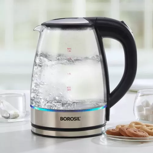 Borosil Electric Glass Kettle, 1.8L