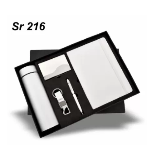 Bottle 5 in 1 White Gift Set Sr 216