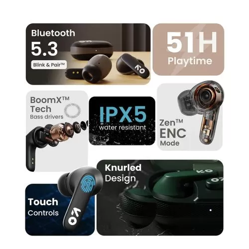 Go Boult Y1 TWS Wireless Earbuds