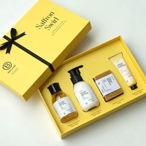Brillare Saffron Swirl Gifting Set