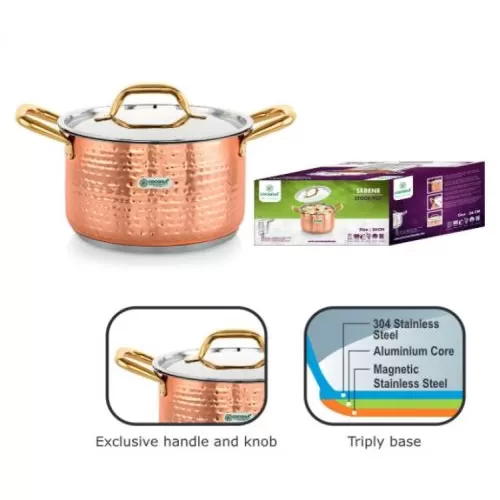 Coconut Serene Stock Pot