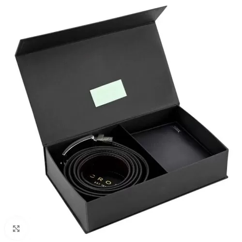 Cross BI fold wallet With Reversible  Belt