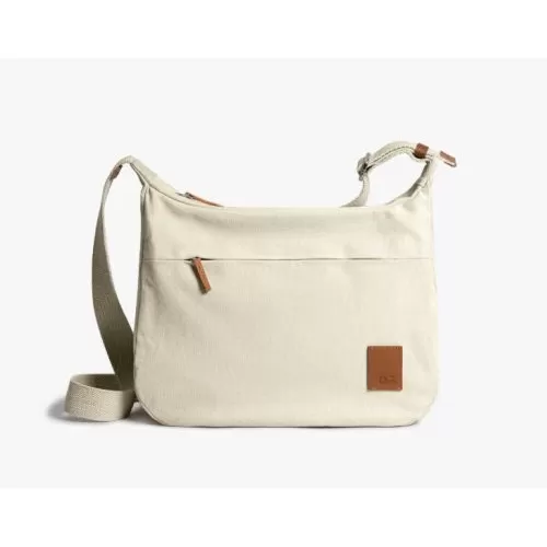 DailyObjects Ivory March Crossbody Bag Large