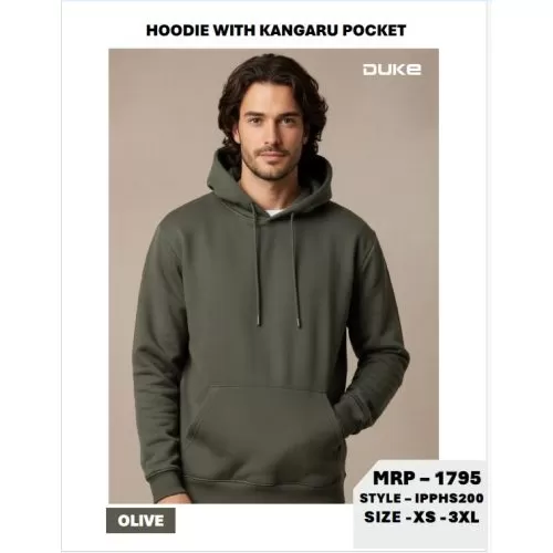 Duke Hoodie With Kangaru Pocket