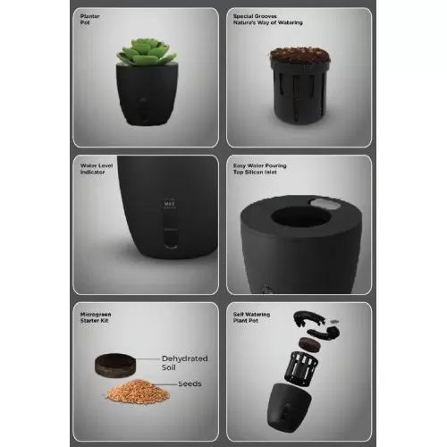 EO Self Watering Plant Pot