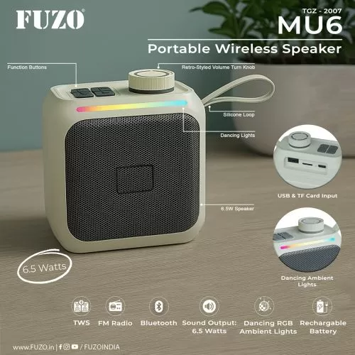 FUZO MU6  Portable Wireless Speaker