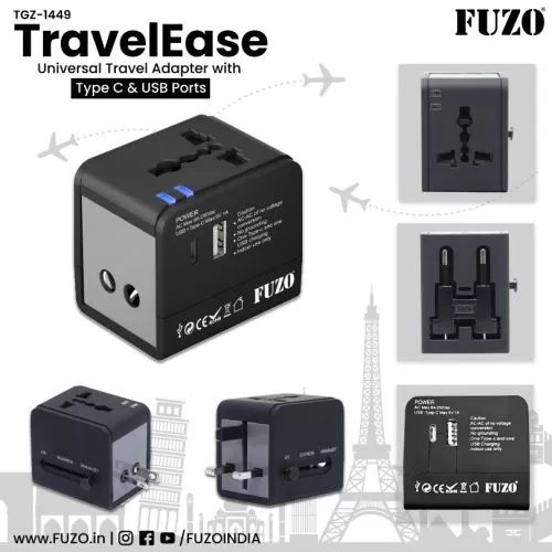 FUZO Universal Travel Adapter TGZ-1449