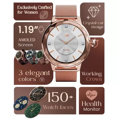 Go Boult Alora (For women) Smart Watch