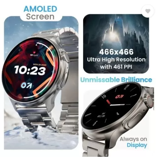 Go Boult Crown R Pro Metal Smart Watch