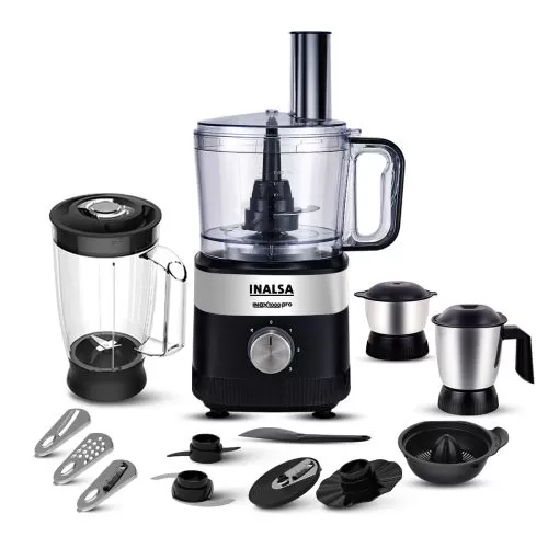 Inalsa Inox 1000 Pro Food Processor