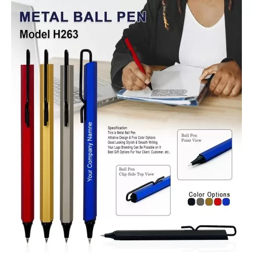Metal Ball Pen H263