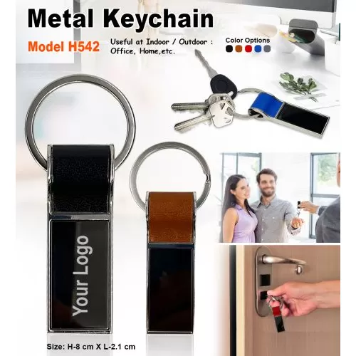 Metal Keychain H542