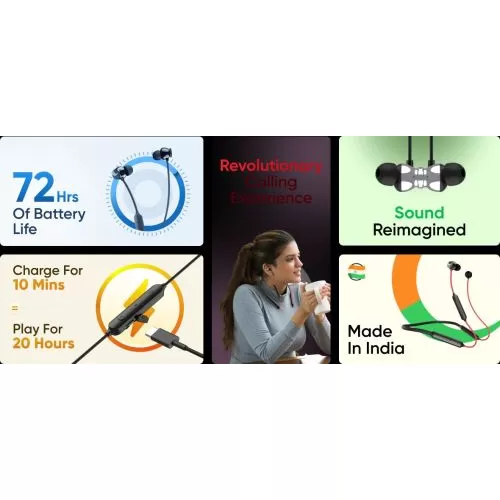 Mivi Collar Flash Pro Plus True Wireless Headset