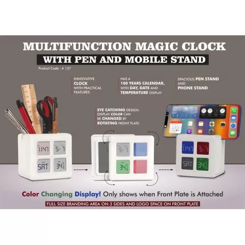 Multifunction Magic Table Clock A137